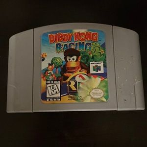 N64 Game - Diddy Kong Racing - Good condition